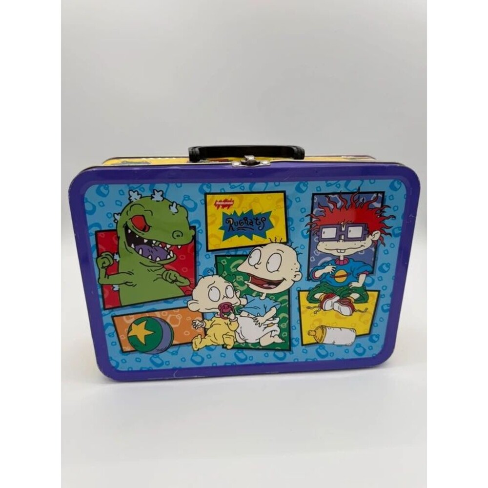 1999 Nickelodeon Rugrats metal lunchbox